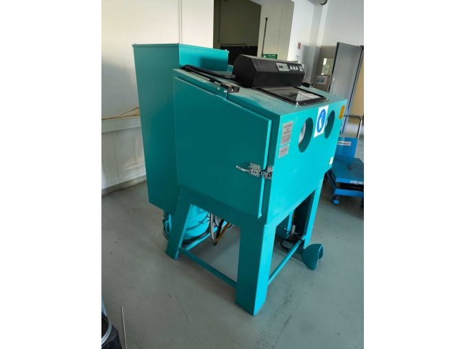 1 Profi-Sandstrahlkabine, MHG Strahlanlagen GmbH, MHG SMG45/1-S/1-085-0603/0,75 – kavel bij Zoll-Auktion, Haldensleben
