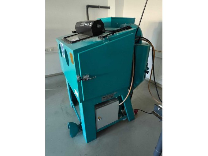 1 professionele zandstraalcabine, MHG Strahlanlagen GmbH, MHG SMG45/1-S/1-085-0603/0,75 – foto 3 – kavel bij Zoll-Auktion, Haldensleben