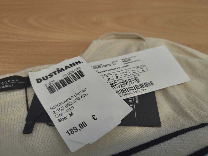 1 Pullover, Marke Weekend MaxMara, Größe M, weiß – foto 4 – kavel bij Zoll-Auktion, Isernhagen