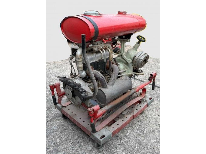 1 Pumpe / Pumpenaggregat PA 203 (1973) VEB Feuerlöschgerätewerk Jöhstadt – foto 2 – kavel bij Zoll-Auktion, Großräschen