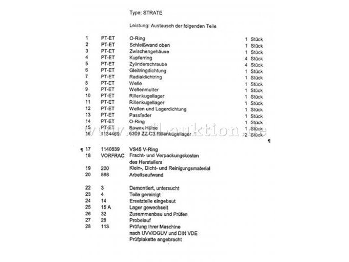 Rechnungsauszug 2024