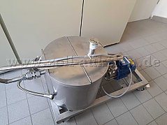 Pumpe mit Vorlagegefäß