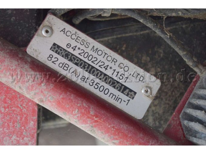 1 Quad Access Motor CO., LTD. van het merk Triton, 250R Baja – foto 6 – kavel bij Zoll-Auktion, Bad Neuenahr-Ahrweiler