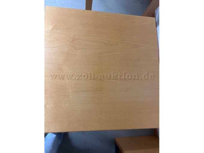 1 Quadratischer Tisch - Hersteller: Einkaufszentrale für Bibliotheken GmbH – foto 4 – kavel bij Zoll-Auktion, Berlin