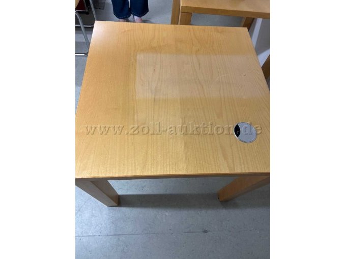 1 Quadratischer Tisch - Hersteller: Einkaufszentrale für Bibliotheken GmbH – foto 3 – kavel bij Zoll-Auktion, Berlin