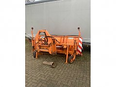 Räumschild Vollansicht mit Positionsbeleuchtung links und rechts auf Schildkante