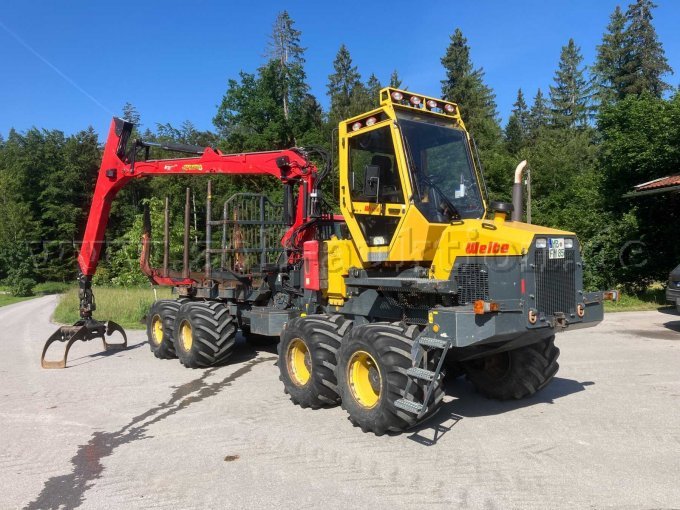 1 Rückezug 8-Rad Forwarder Welte W140 – foto 3 – kavel bij Zoll-Auktion, Weyarn