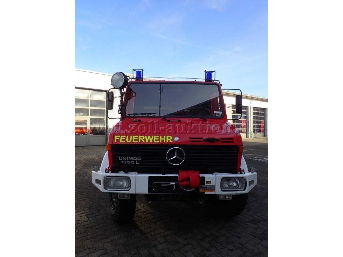 Rüst-, und Gerätewagen MB Unimog, Ansicht Vorne