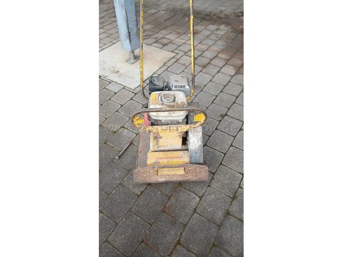 Rüttelplatte Vorderansicht Rüttelplatte Vorderansicht