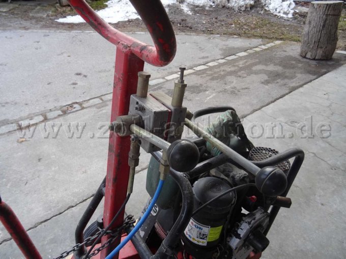 Ansicht Lackabplatzungen