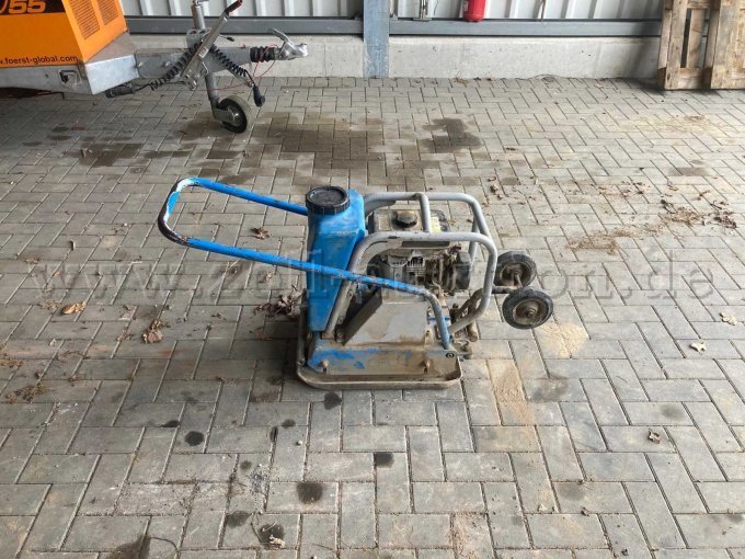 Rüttelplatte Weber CF 2 Seitenansicht