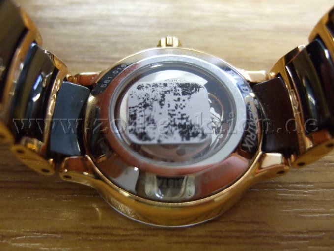 RADO Uhr Rückseite