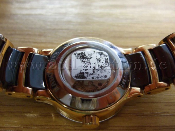 RADO Uhr Rückseite
