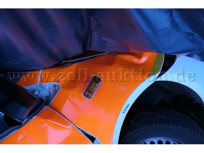 Schaden seitlich aufgenommen