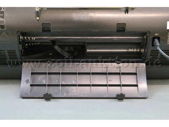 Ansicht Batteriefach