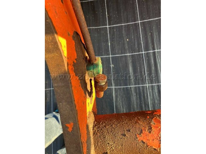 Hydraulikanschluss Geräte verrieglung abgeklemmt