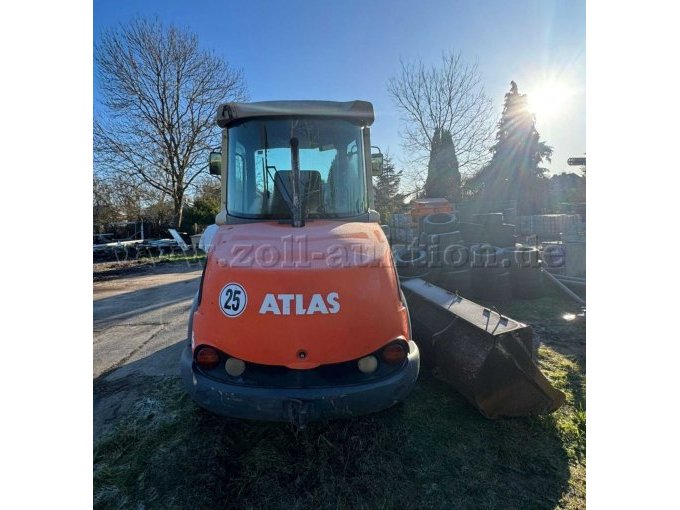 Schaufellader Ansicht hinten