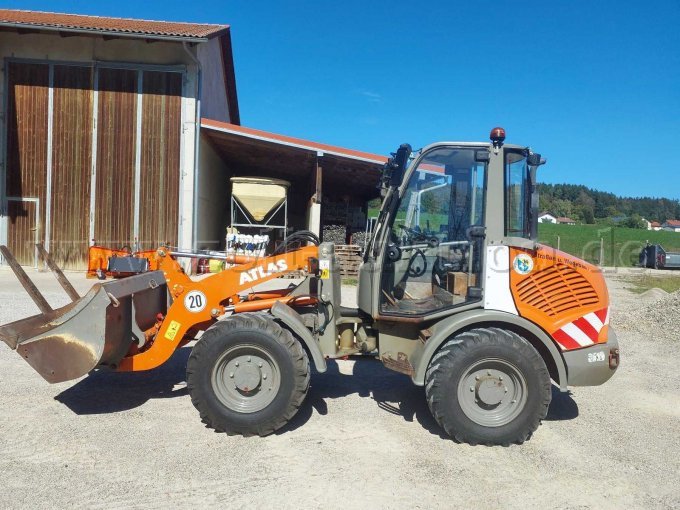 Seitenansicht Radlader Atlas AR60