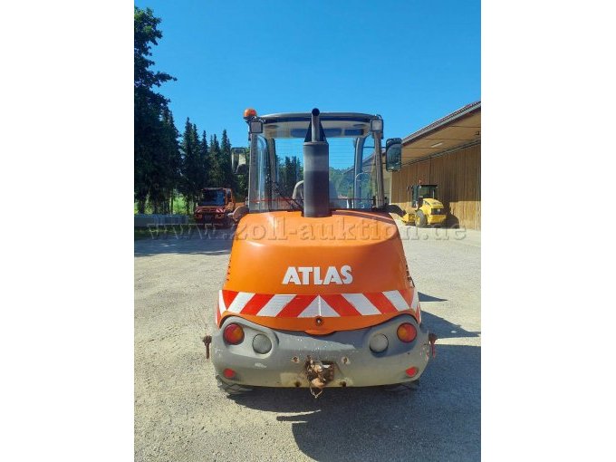 Heckansicht Radlader Atlas AR60