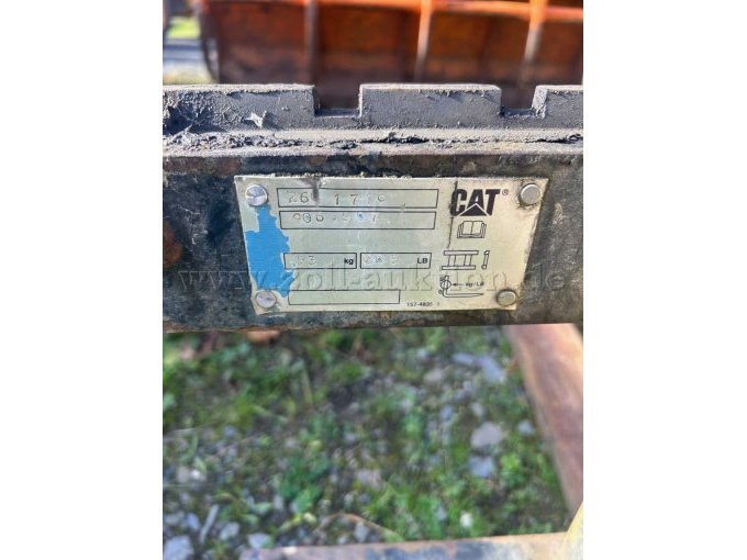 Typenschild Palettengabel