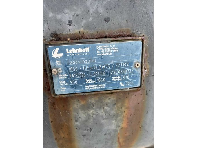 Typenschild Schaufel I