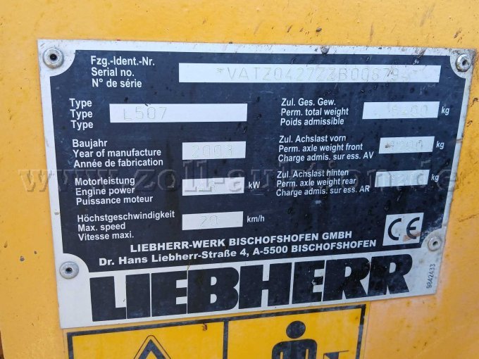 Typenschild