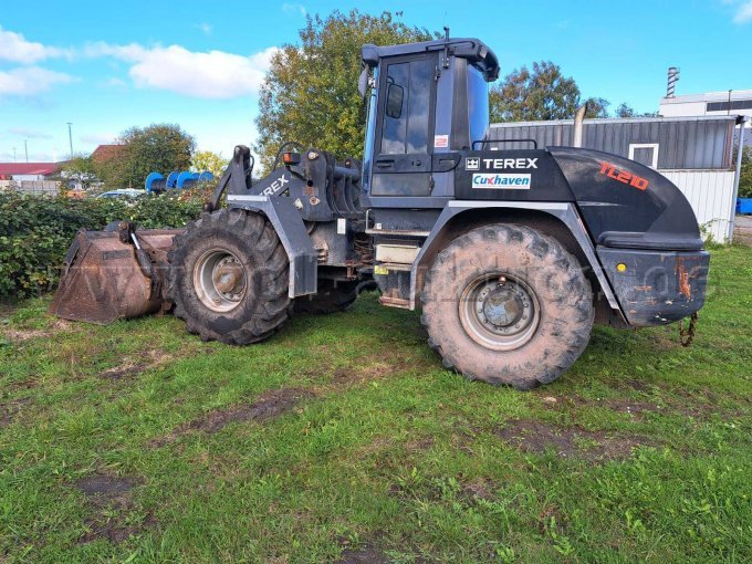 Radlader TEREX TL 210 - Seite links hinten