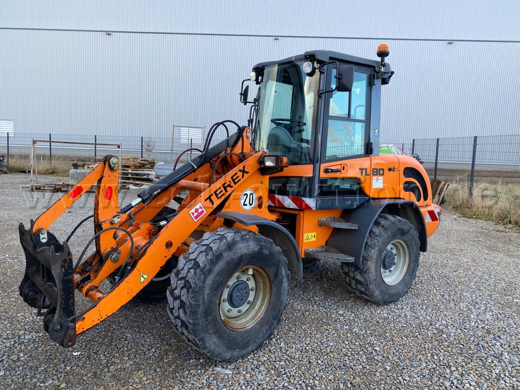 Radlader Linke Seite