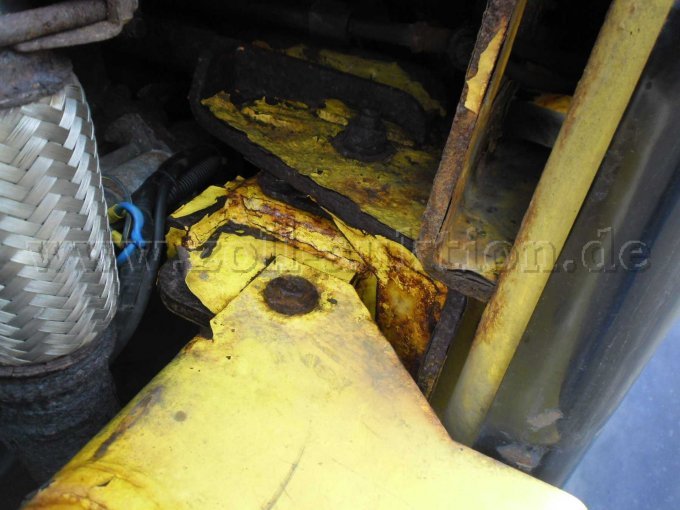 Rost Motorraum
Kabinenaufnahme