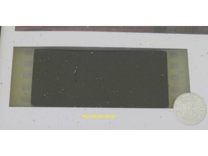 70 mm Filmszene und Star Wars Siegel