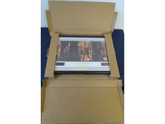 Originallieferkarton mit Verschmutzungen