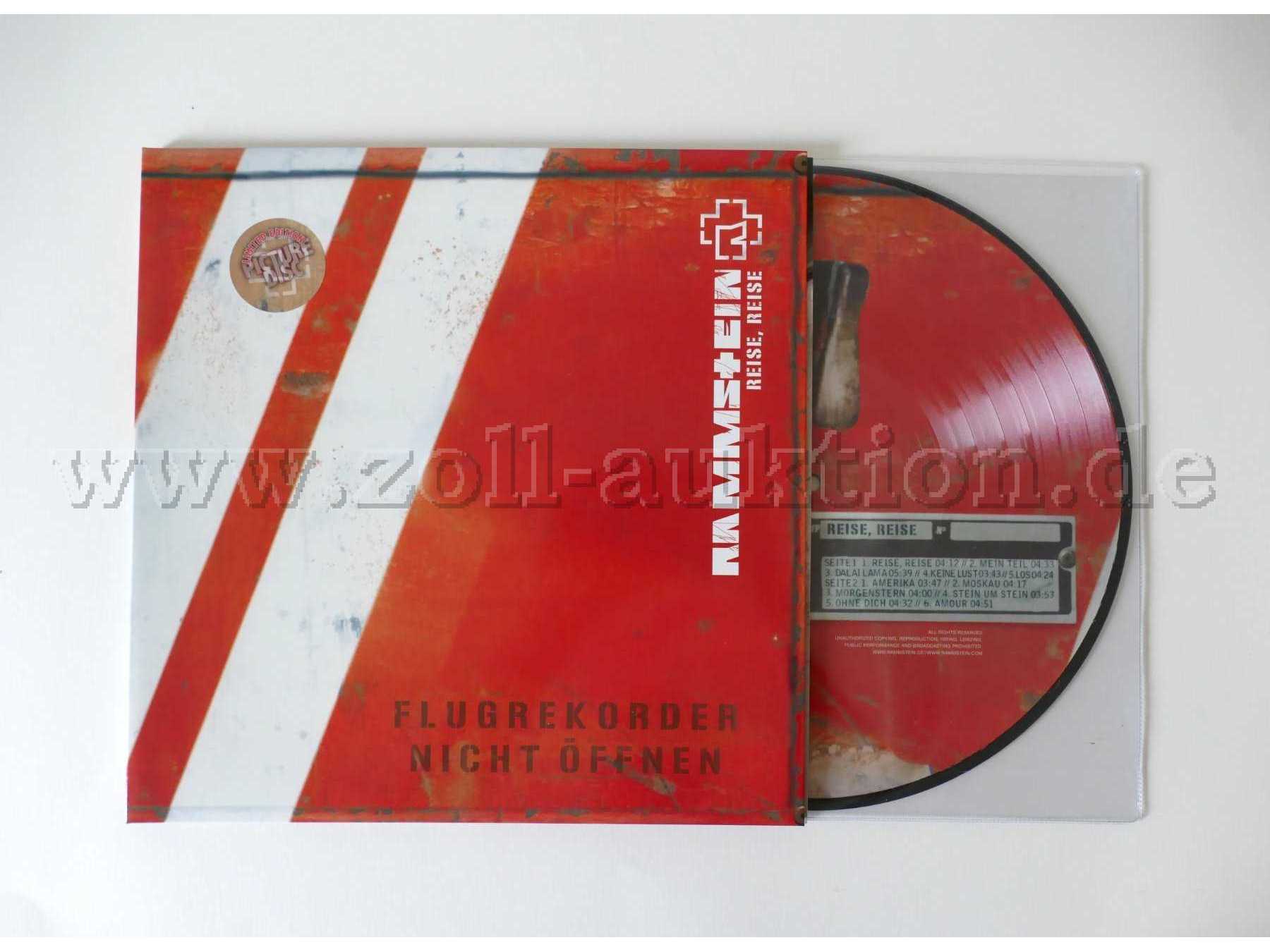 1 Rammstein -Reise, Reise- Limited Edition, Picture Disc, Schallplatte