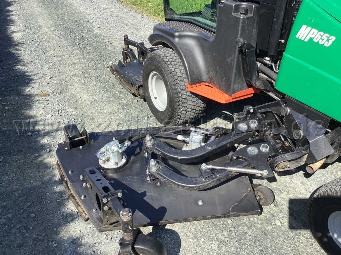 Ansicht Mähwerk links