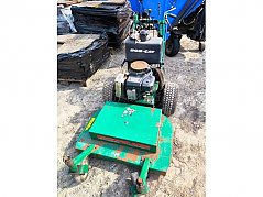 Ransomes Mäher Walk Behind Ansicht von vorn