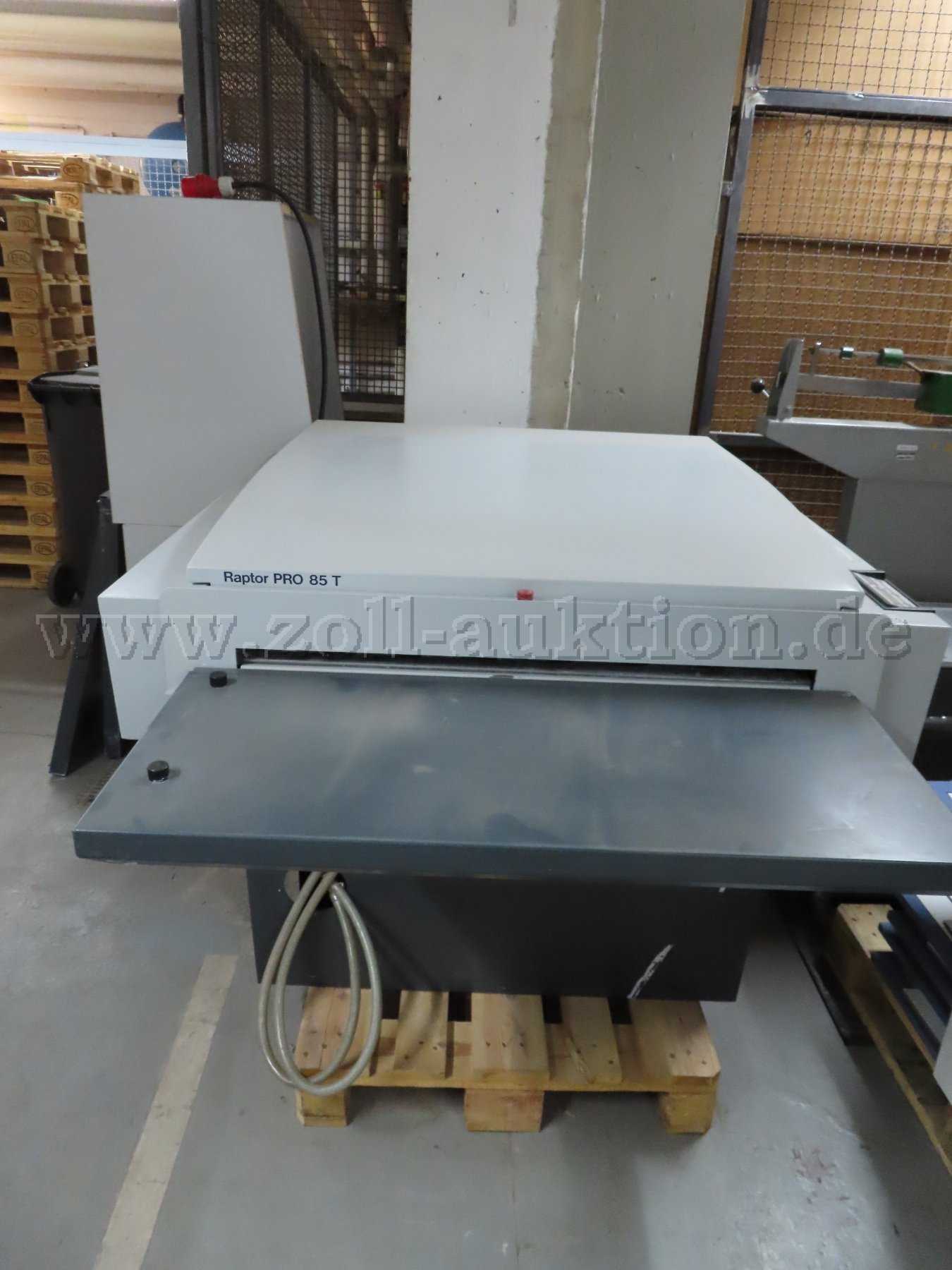 Ja Raptor Zoll-Auktion - 1 Raptor Pro 85 T (ID 983222)