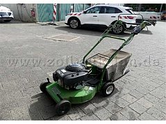 Ansicht seitlich vorne. Zur Versteigerung steht nur der beschriebene Kantenmäher!