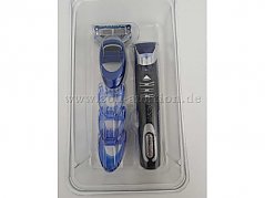 1 Fushion PROGLIDE Style und Rasierer mit drei Aufsätzen