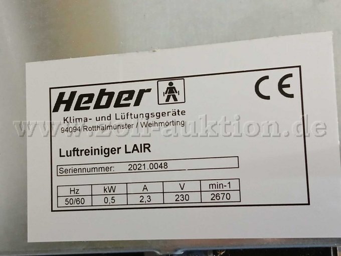 Produktaufkleber inkl. Seriennummer