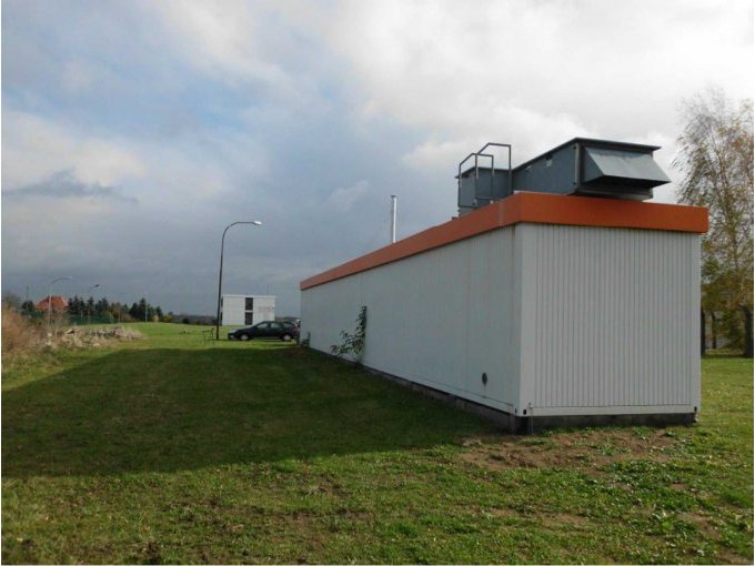 Ansicht Süd- und Nordseite Gebäude