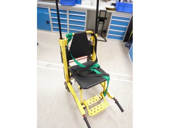 Frontansicht
mit verstelltem Haltgriffe