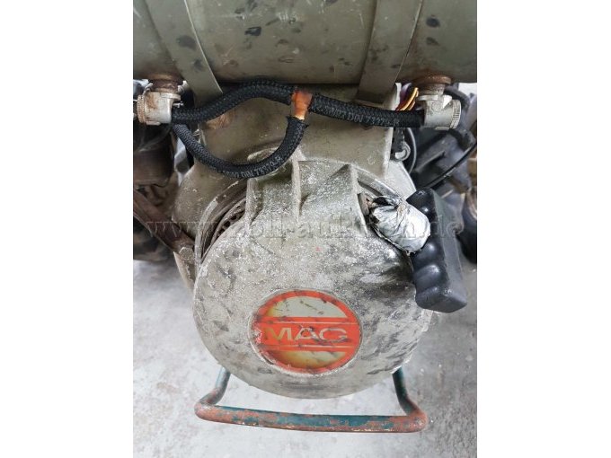 Detailansicht Motor hinten