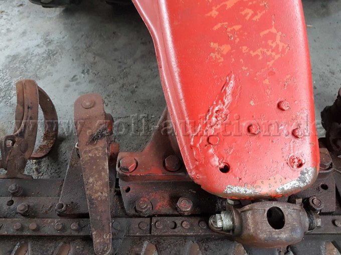Detailansicht Mähwerk links