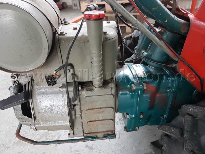 Detailansicht Motor rechts