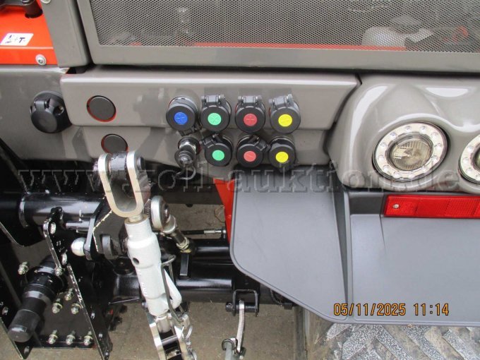 Hydraulikanschlüsse hinten