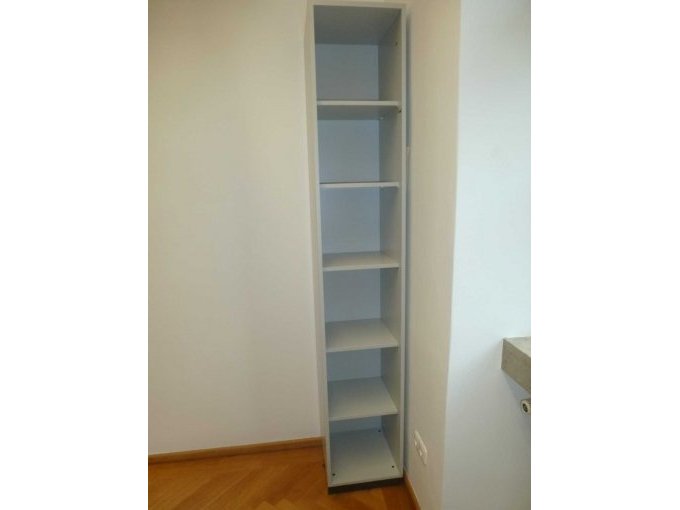 Regal 6 OH lichtgrau Frontansicht Regal 6 OH lichtgrau Frontansicht