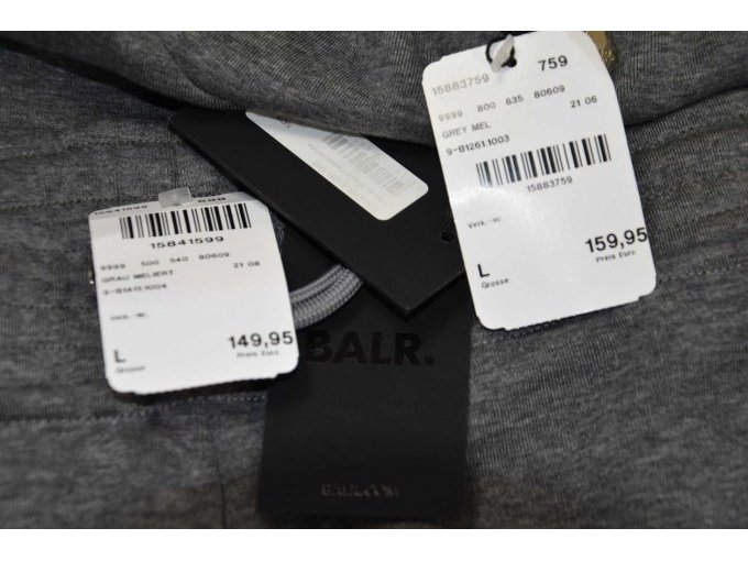 Sicht auf Größen und Preisschilder