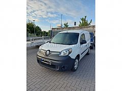 Frontansicht weißer Kangoo Express Z.E. Elektrisch