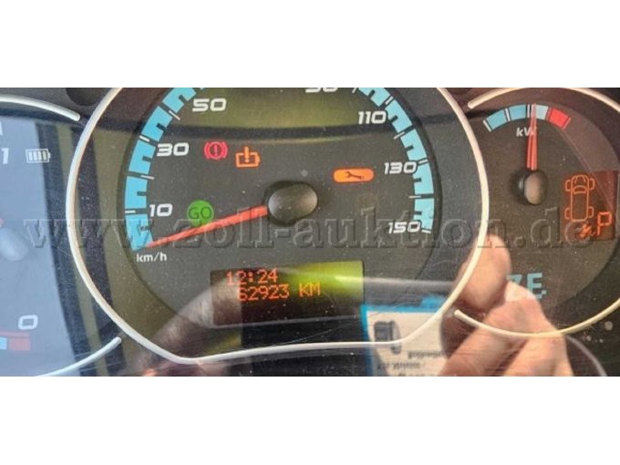 Tachometer mit Kilometerstand