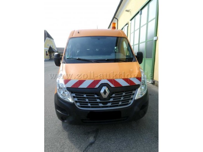 Renault Master Doka Kastenwagen, defekt, gebraucht: Ansicht von vorne