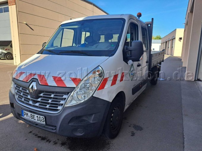 1 Renault Master Doppelkabine mit Pritsche 3-Seiten Kipper 3,5t – foto 2 – kavel bij Zoll-Auktion, Stahnsdorf